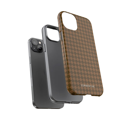 Diamond Diva in Deep Brown - iPhone Magsafe Case