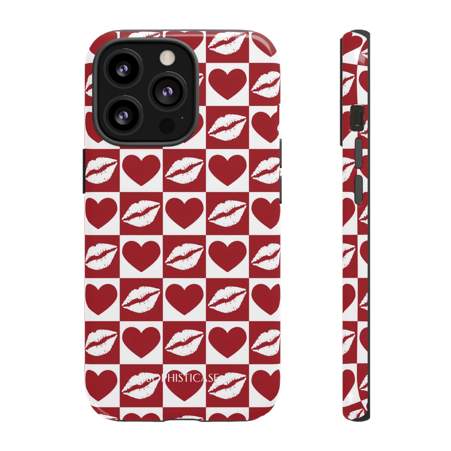 Belle Amie in Red - iPhone Case, Samsung Galaxy Case, Google Pixel Case