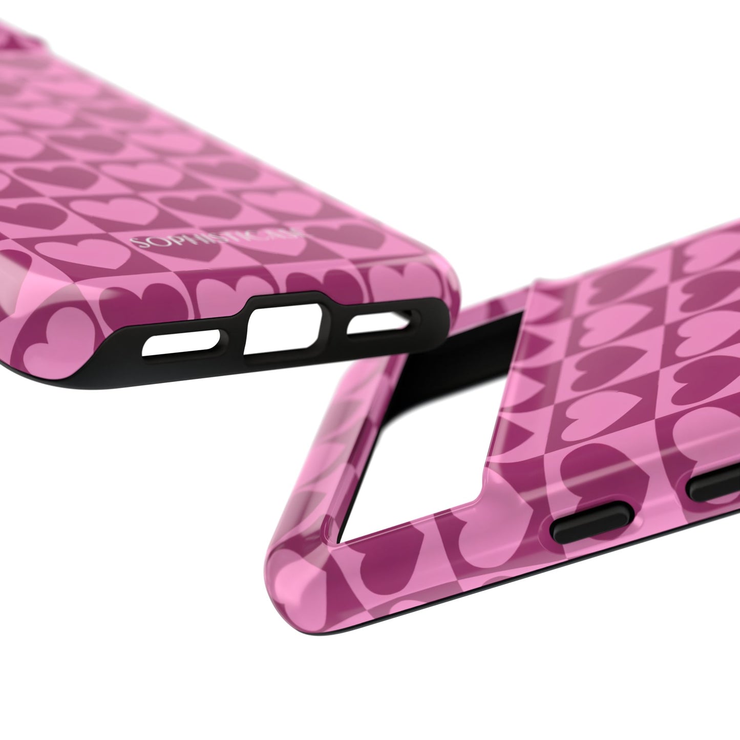 Tough Love in Purple - Tough Phone Case