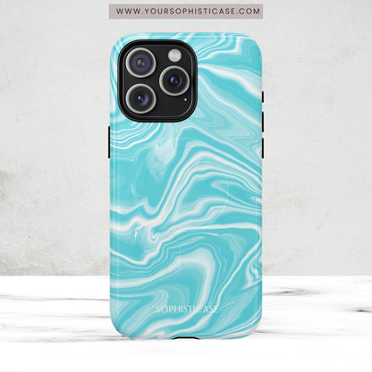 Liquid Dreams in Aqua - Magsafe Case
