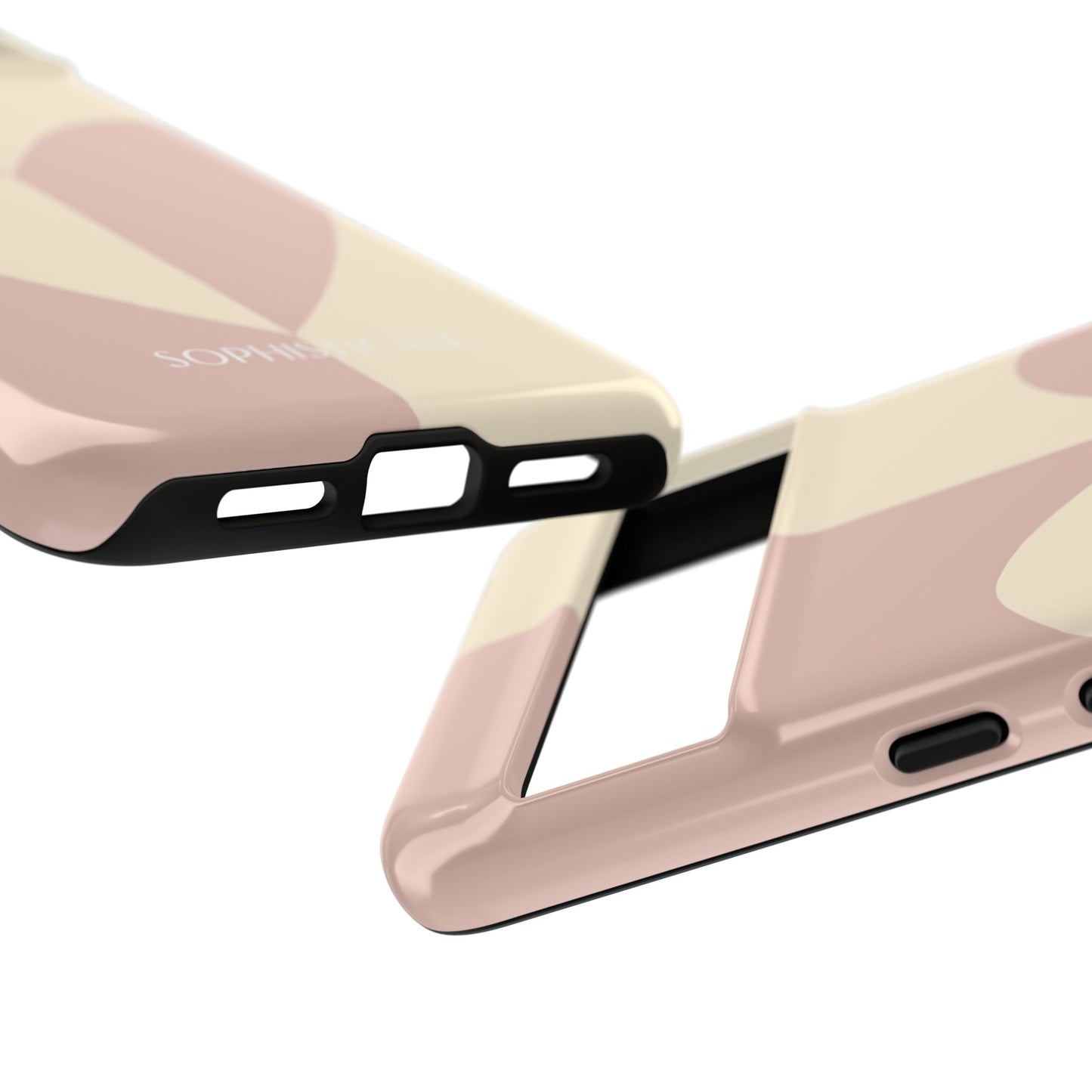 Be Mine in Brown and Beige - iPhone Case, Samsung Galaxy Case, Google Pixel Case