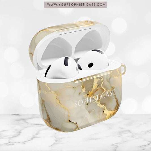 AirPod Cases - Gold Rush in Solace