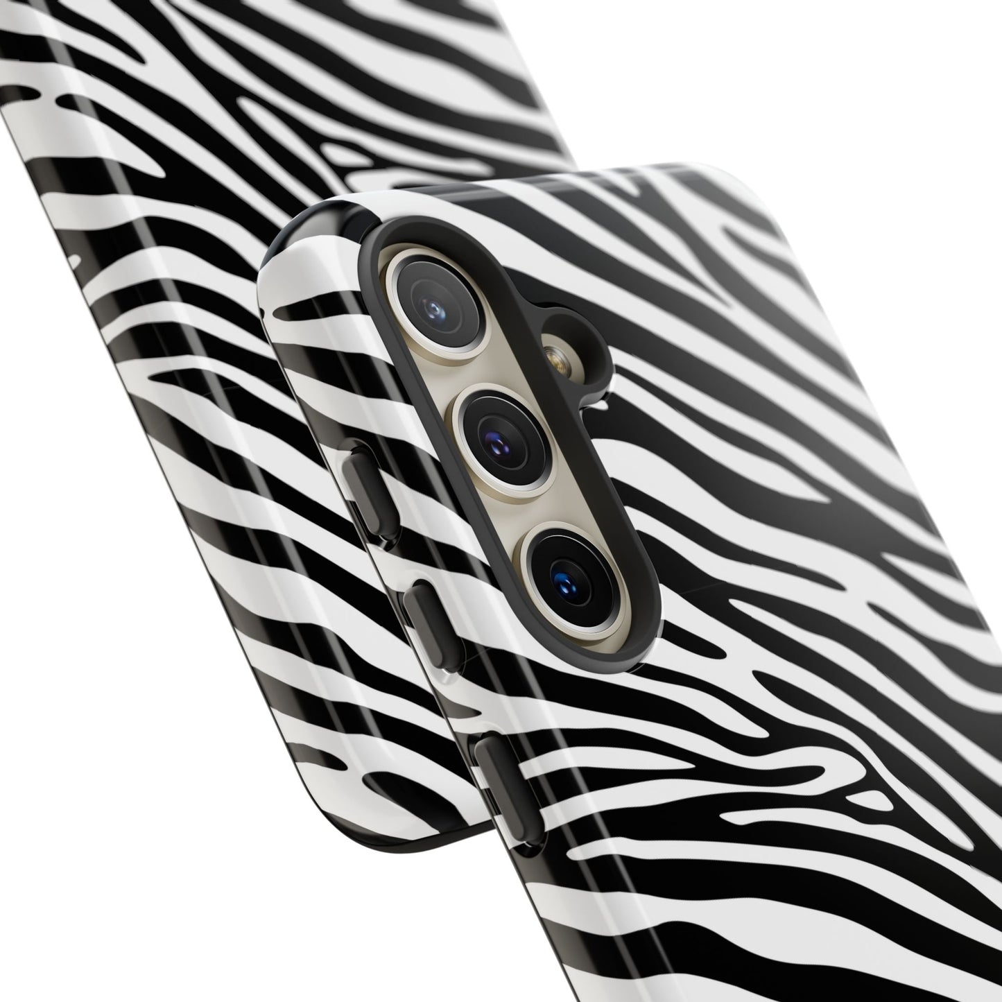 Dark Thoughts in Urban Zebra - Tough Phone Case
