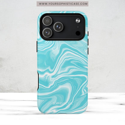 Liquid Dreams in Aqua - Magsafe Case