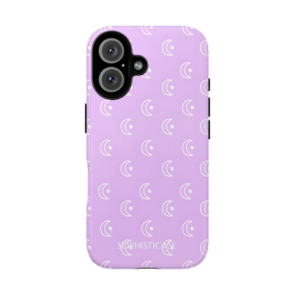 Moon Phase in Purple - Tough Phone Case for iPhone