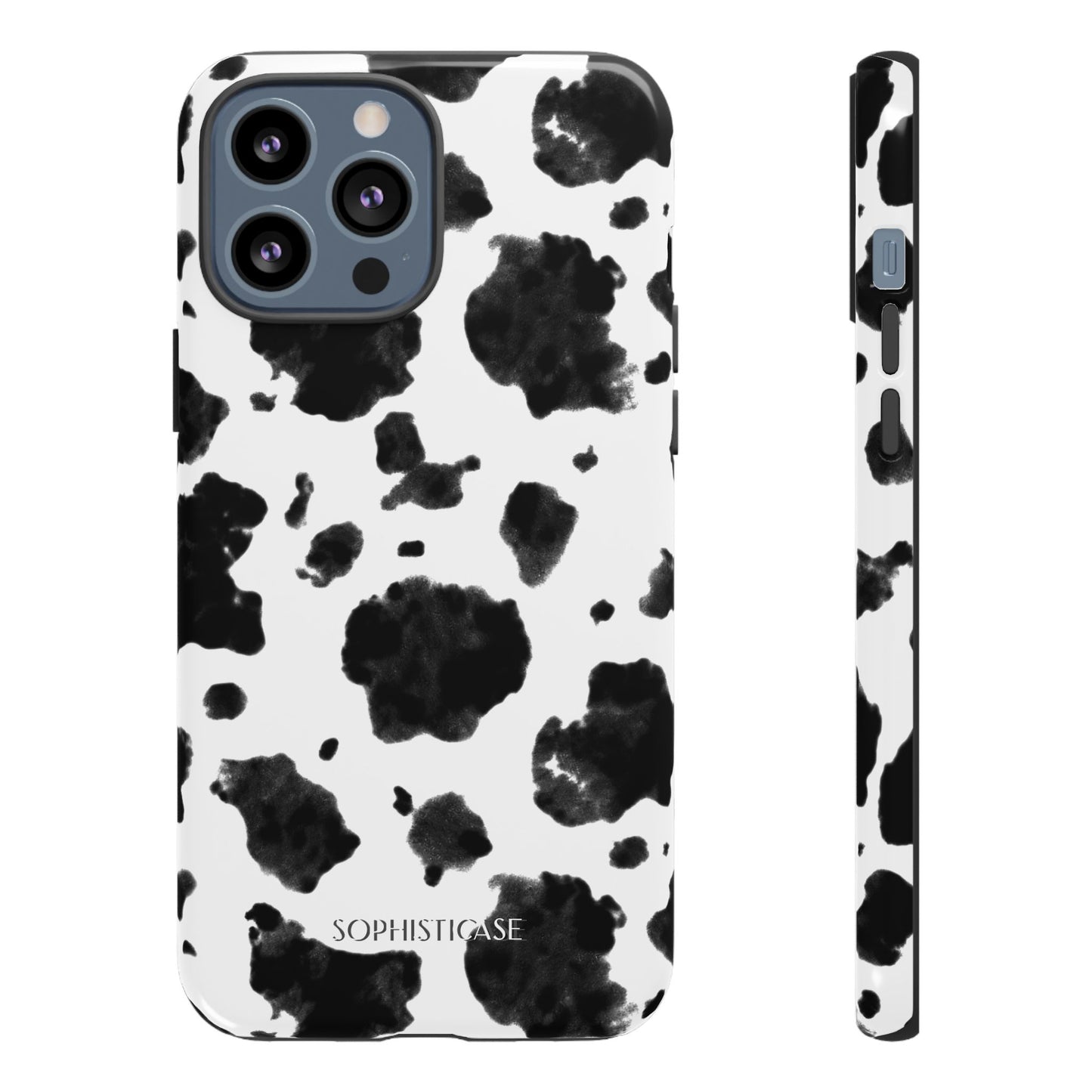 Holy Cow in Black - iPhone Case