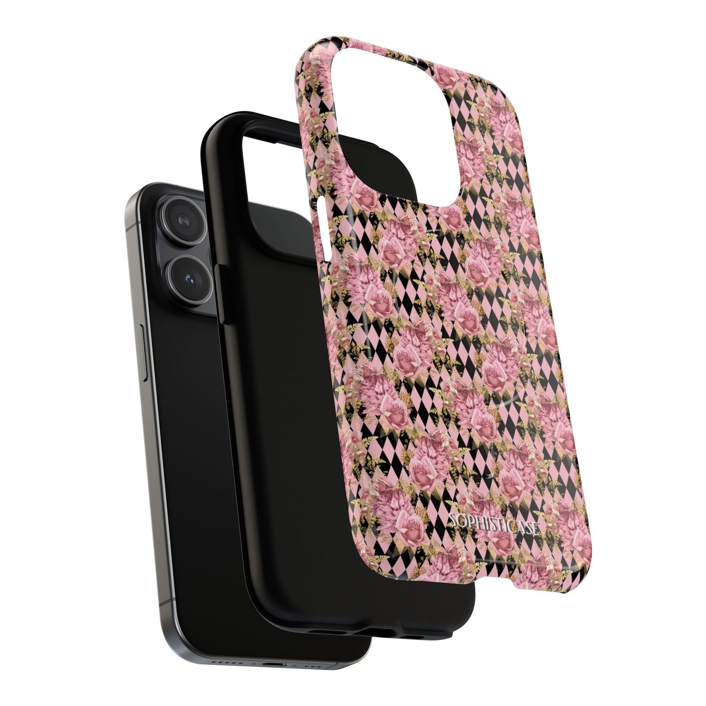 Rose Diamond Romance in Valentina - Magsafe Case