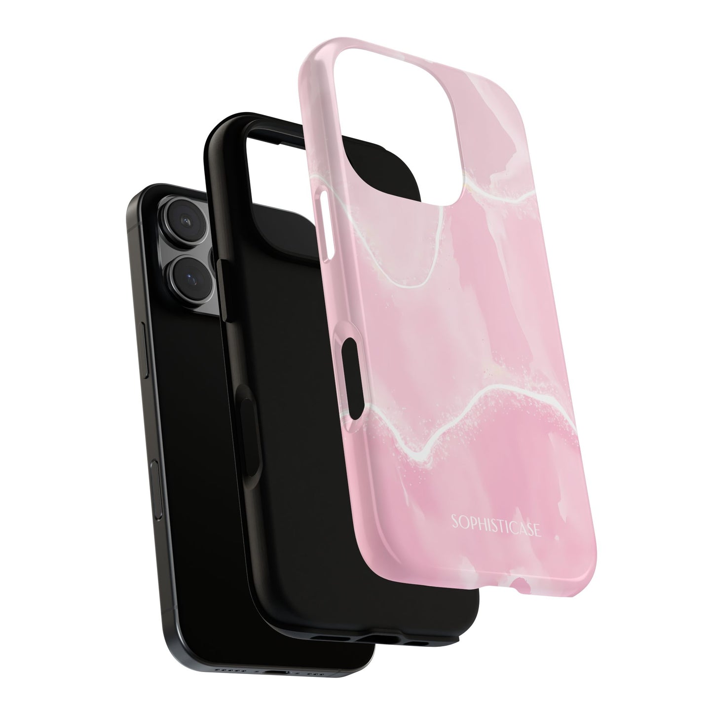 Serenity in Light Pink - iPhone Case