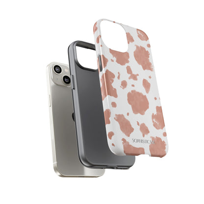 Holy Cow in Light Brown - iPhone Case