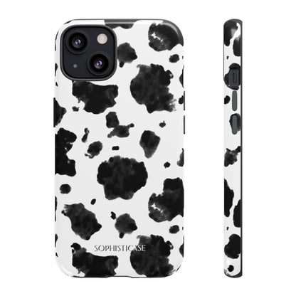 Holy Cow in Black - iPhone Case