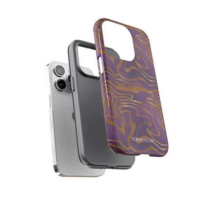 Cosmic Zebra in Purple - iPhone Case, Samsung Galaxy Case, Google Pixel Case