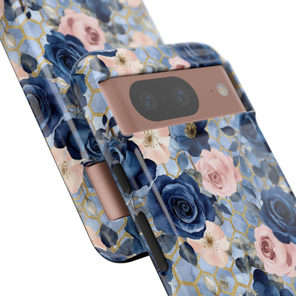Royal Floral in Gilded Sky - Tough Phone Case