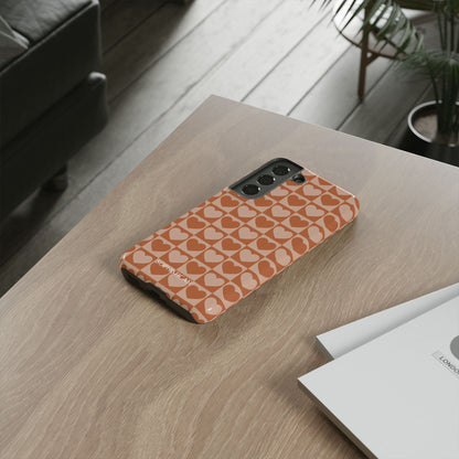 Tough Love in Brown - Tough Phone Case