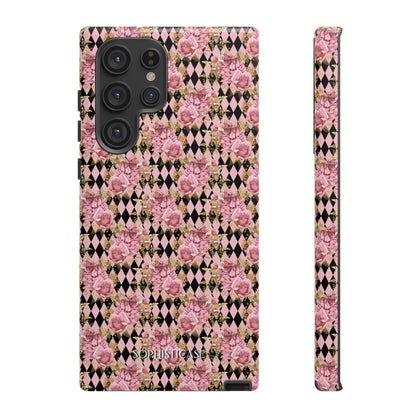 Rose Diamond Romance in Isolde - Tough Phone Case