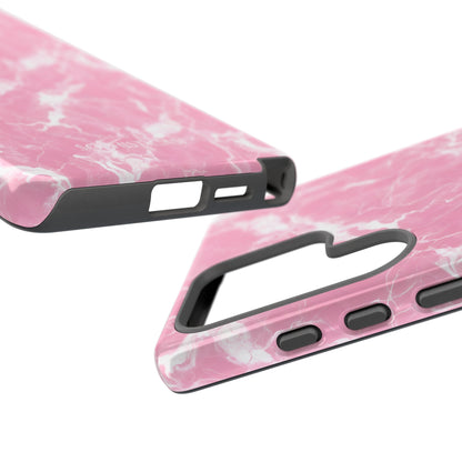 Marble Crush in Pink - Tough Phone Case