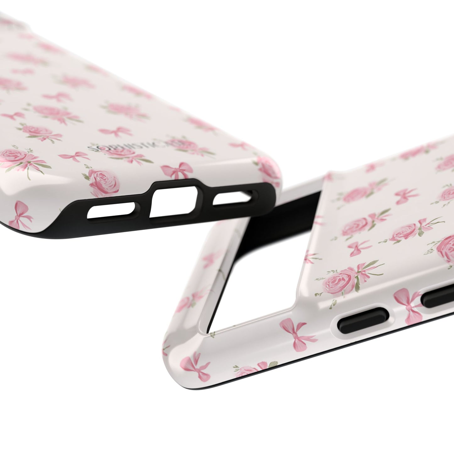 The Sweetest Thing in Coquette Roses and Bows - iPhone Case, Samsung Galaxy Case, Google Pixel Case