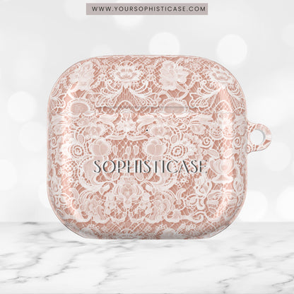 AirPod Cases - Luxe Lace in Brown