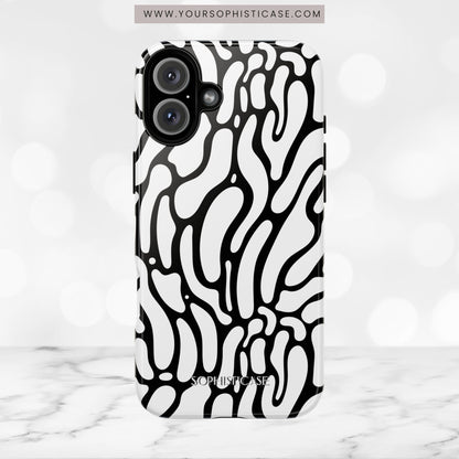 Dark Thoughts in Onyx - Tough Phone Case