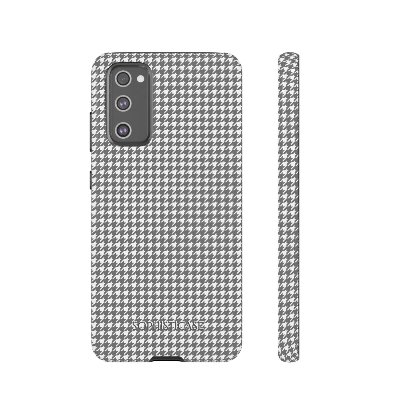 Tough Case - Houndstooth in Grey