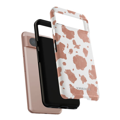 Holy Cow in Light Brown - Tough Phone Case