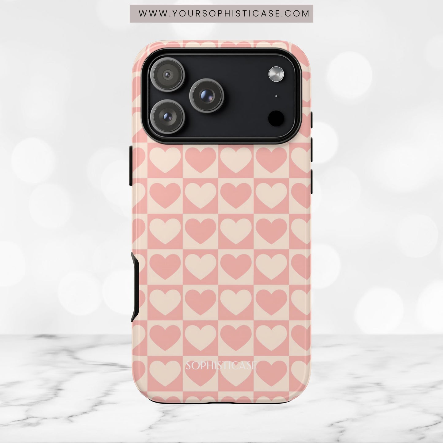 Tough Love in Pink - iPhone Case