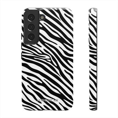 Dark Thoughts in Urban Zebra - Tough Phone Case