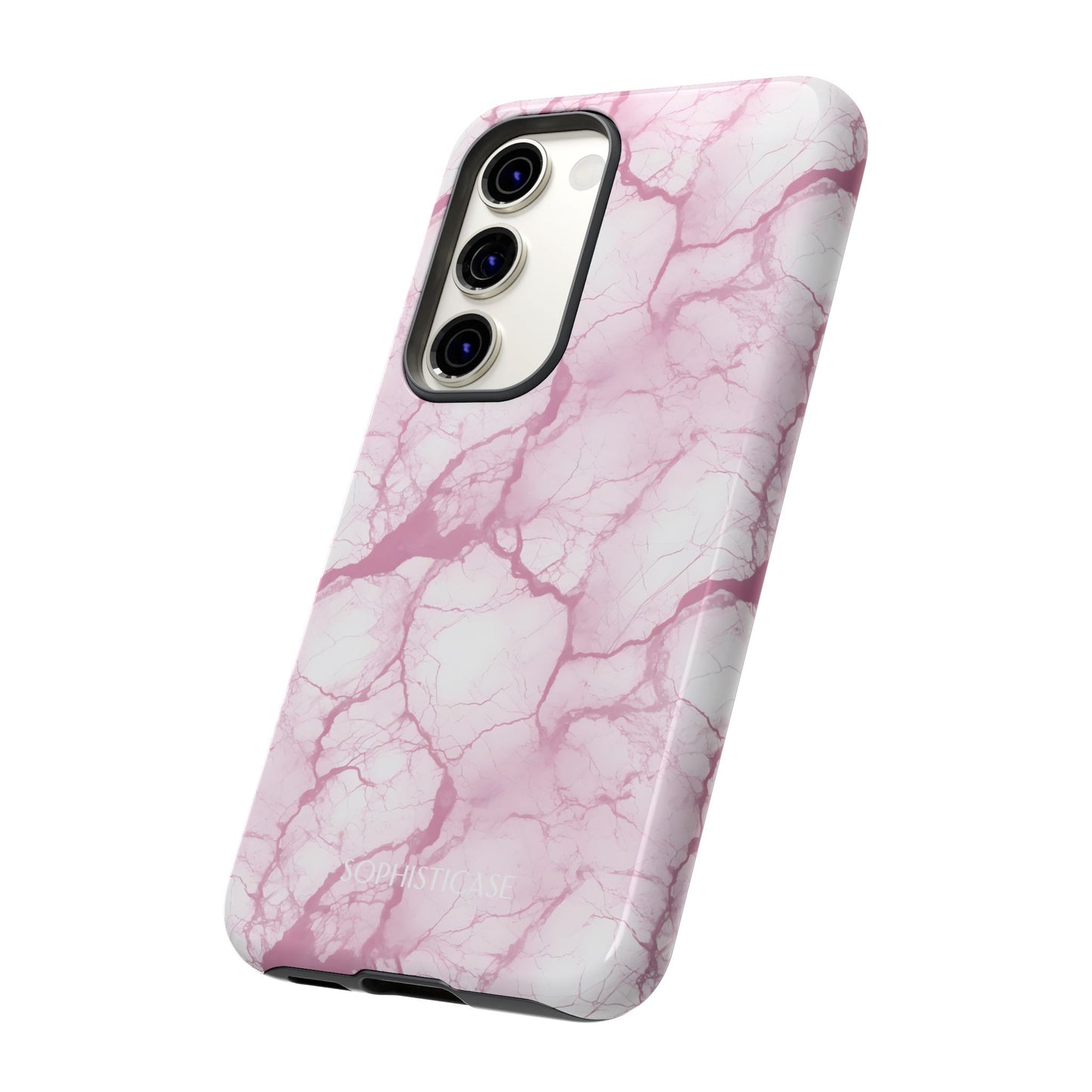 Marble Opulence in Pink - Tough Phone Case