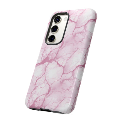 Marble Opulence in Pink - Tough Phone Case