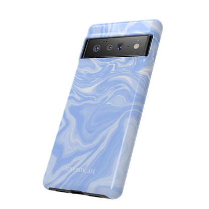 Liquid Dreams in Smoke Blue - Tough Phone Case