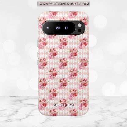 Rose Diamond Romance in Juliette - Tough Phone Case