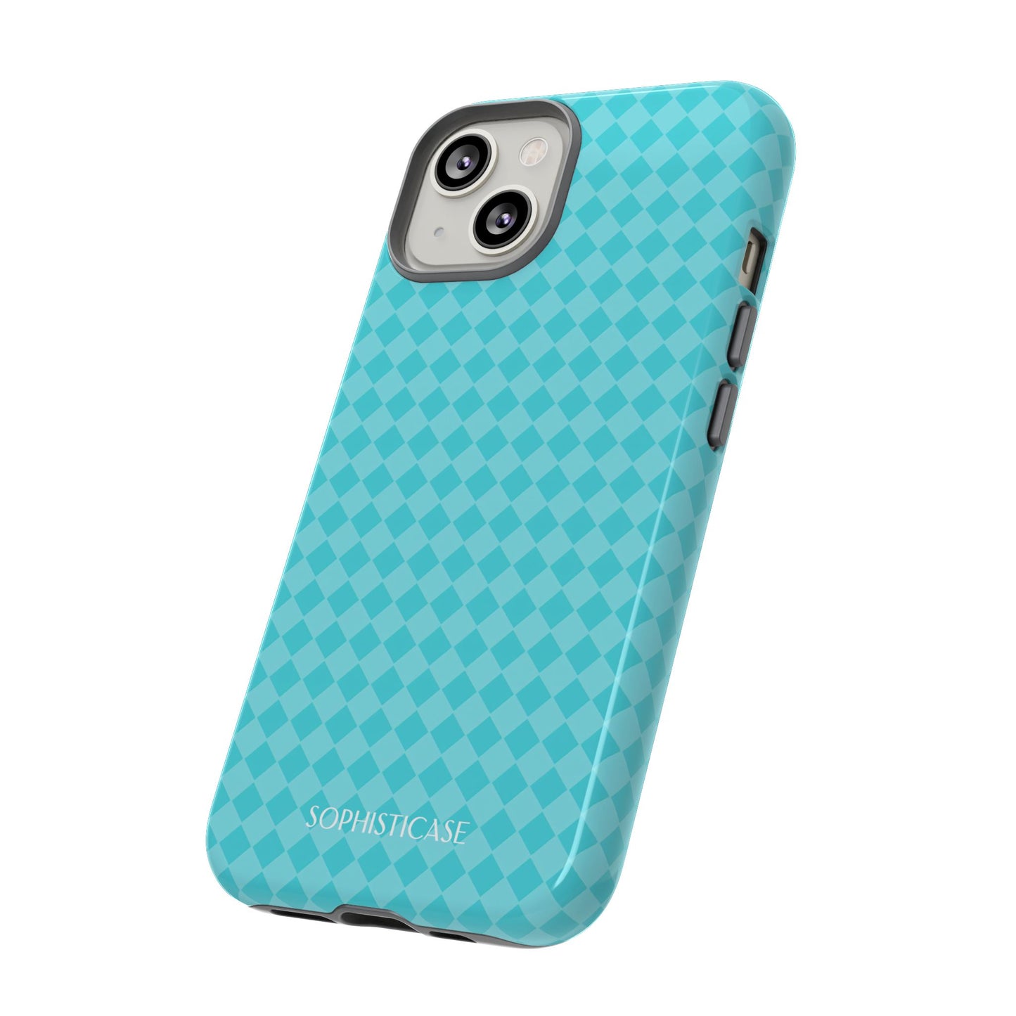 Diamond Diva in Aqua - iPhone Case, Samsung Galaxy Case, Google Pixel Case