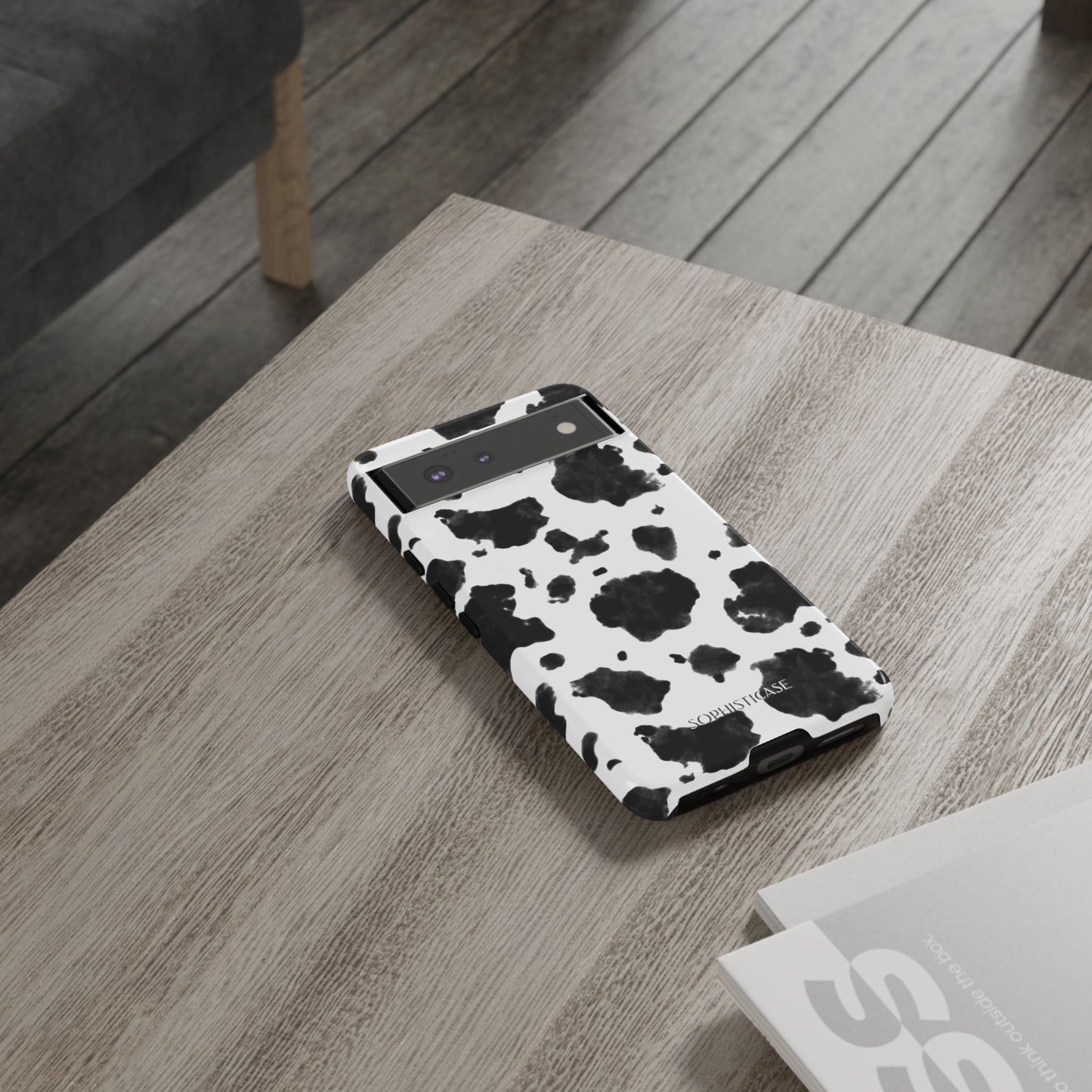 Holy Cow in Black - iPhone Case, Samsung Galaxy Case, Google Pixel Case