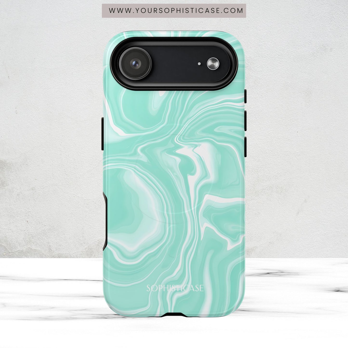 Liquid Dreams in Green - Magsafe Case