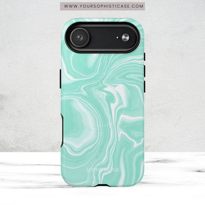 Liquid Dreams in Green - Magsafe Case