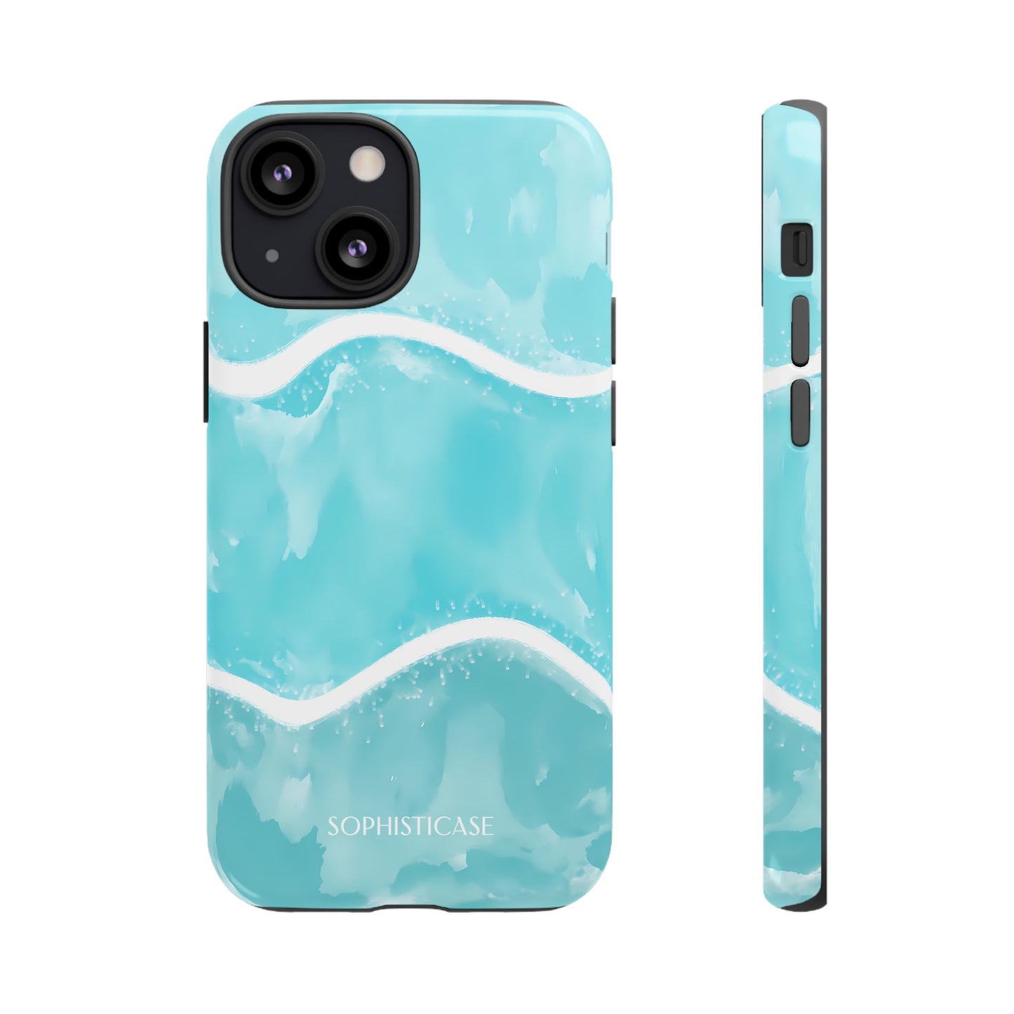 Serenity in Aqua - iPhone Case