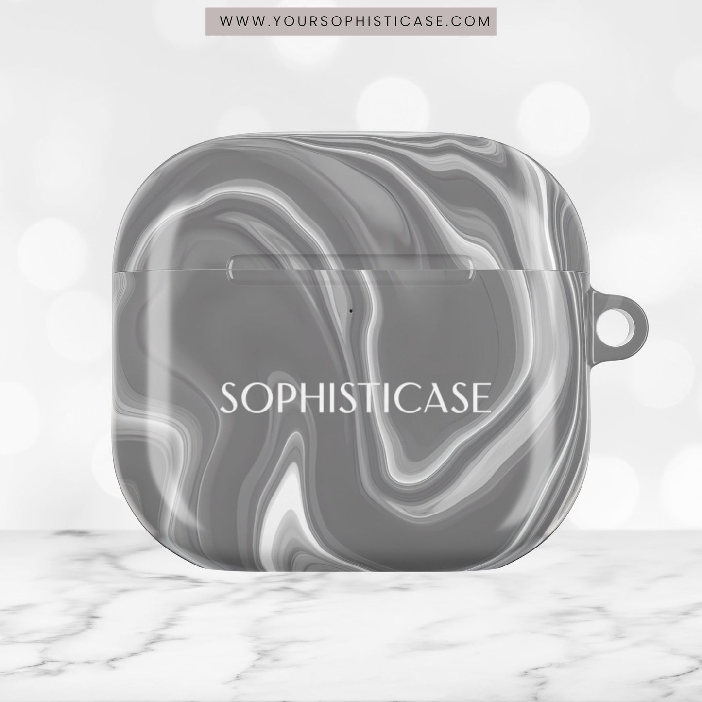 AirPod Cases - Liquid Dreams in Charcoal