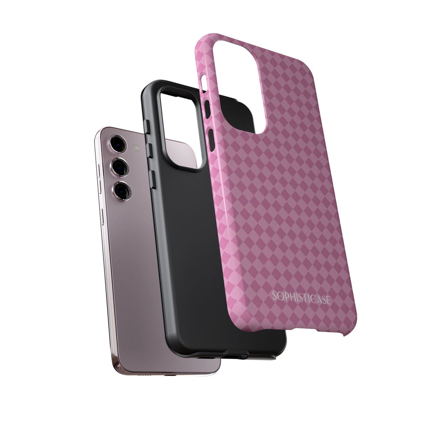 Tough Case - Diamond Diva in Deep Pink