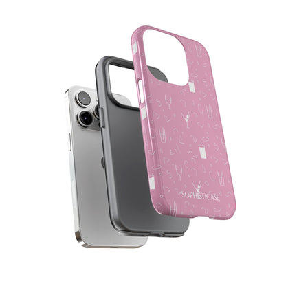 Cocktail Hour in Pink - iPhone Case
