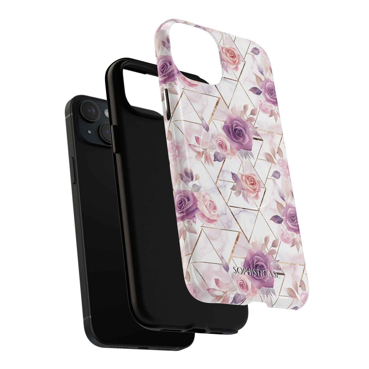 Royal Floral in Rose Royale - iPhone Magsafe Case