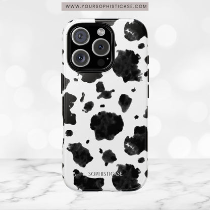Holy Cow in Black - iPhone Case