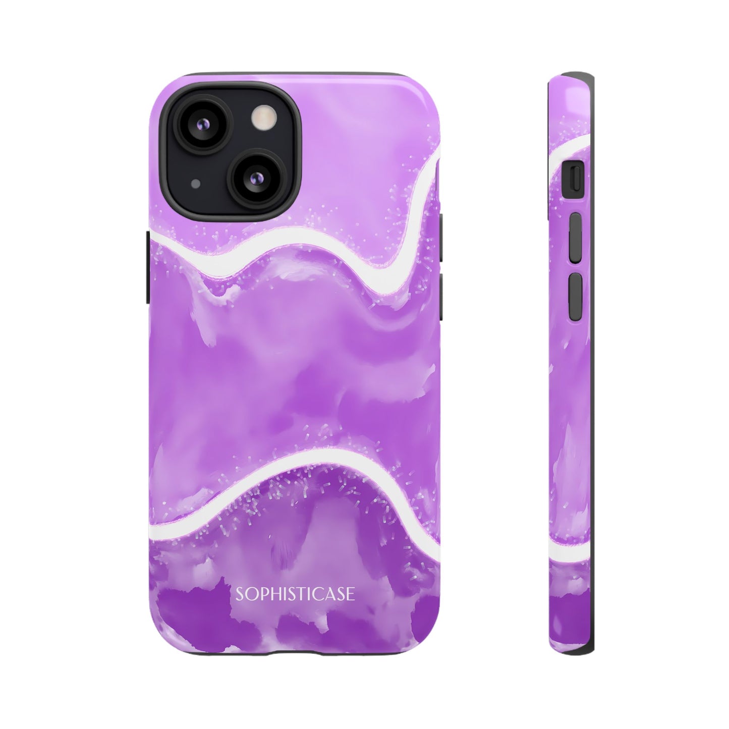 Serenity in Deep Purple - iPhone Case