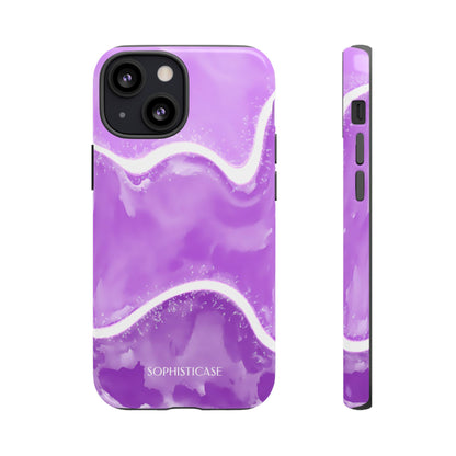 Serenity in Deep Purple - iPhone Case