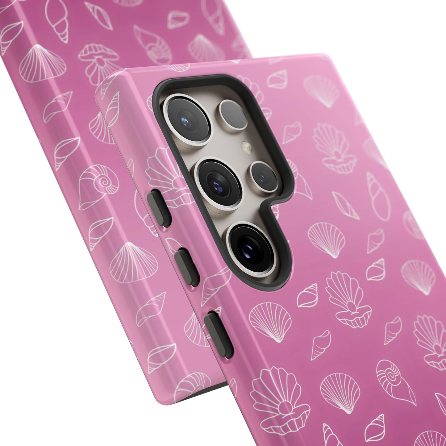 Seashell Society in Purple - iPhone Case, Samsung Galaxy Case, Google Pixel Case