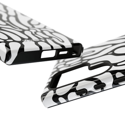 Dark Thoughts in Onyx - Tough Phone Case