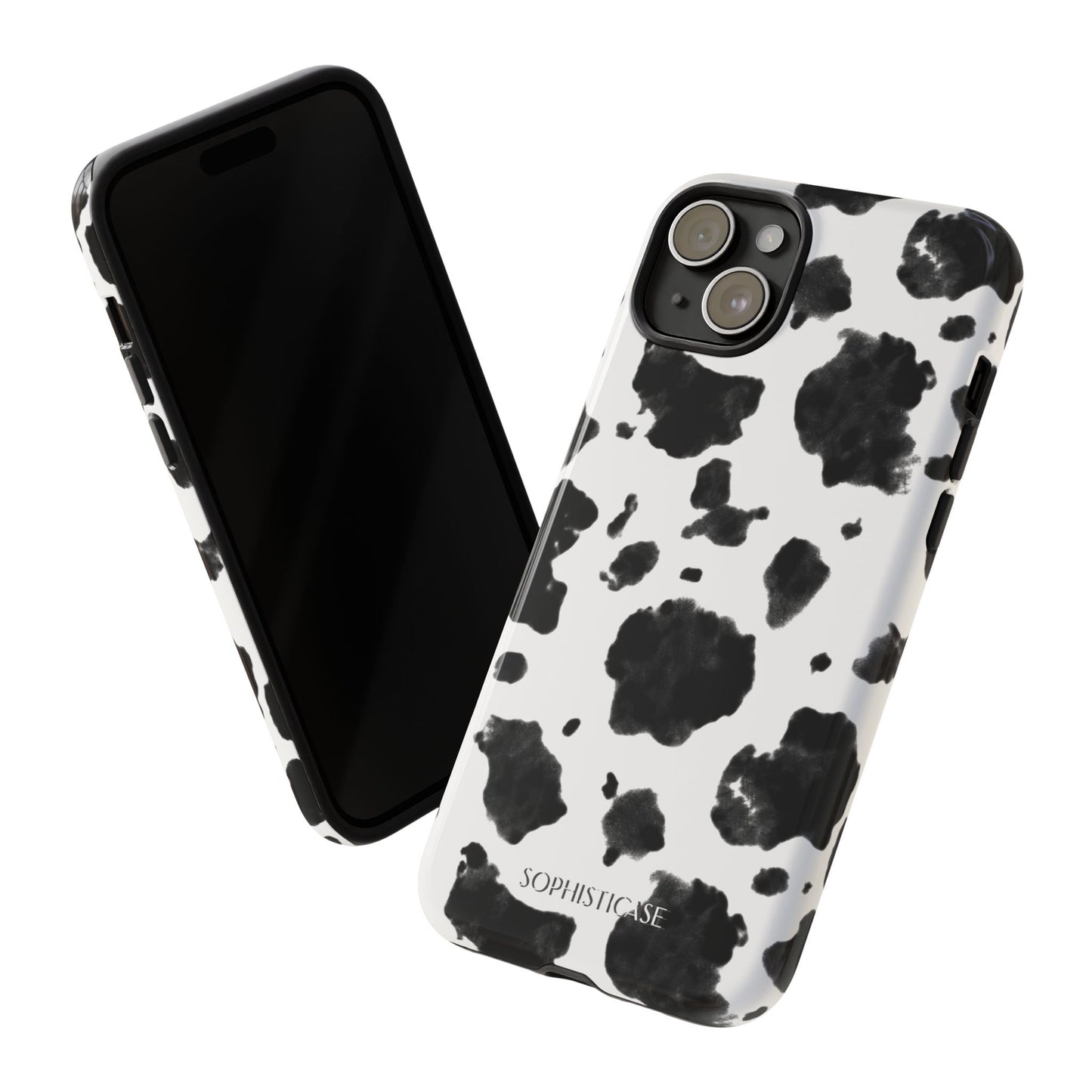 Holy Cow in Black - iPhone Case