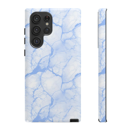 Marble Opulence in Blue - Tough Phone Case