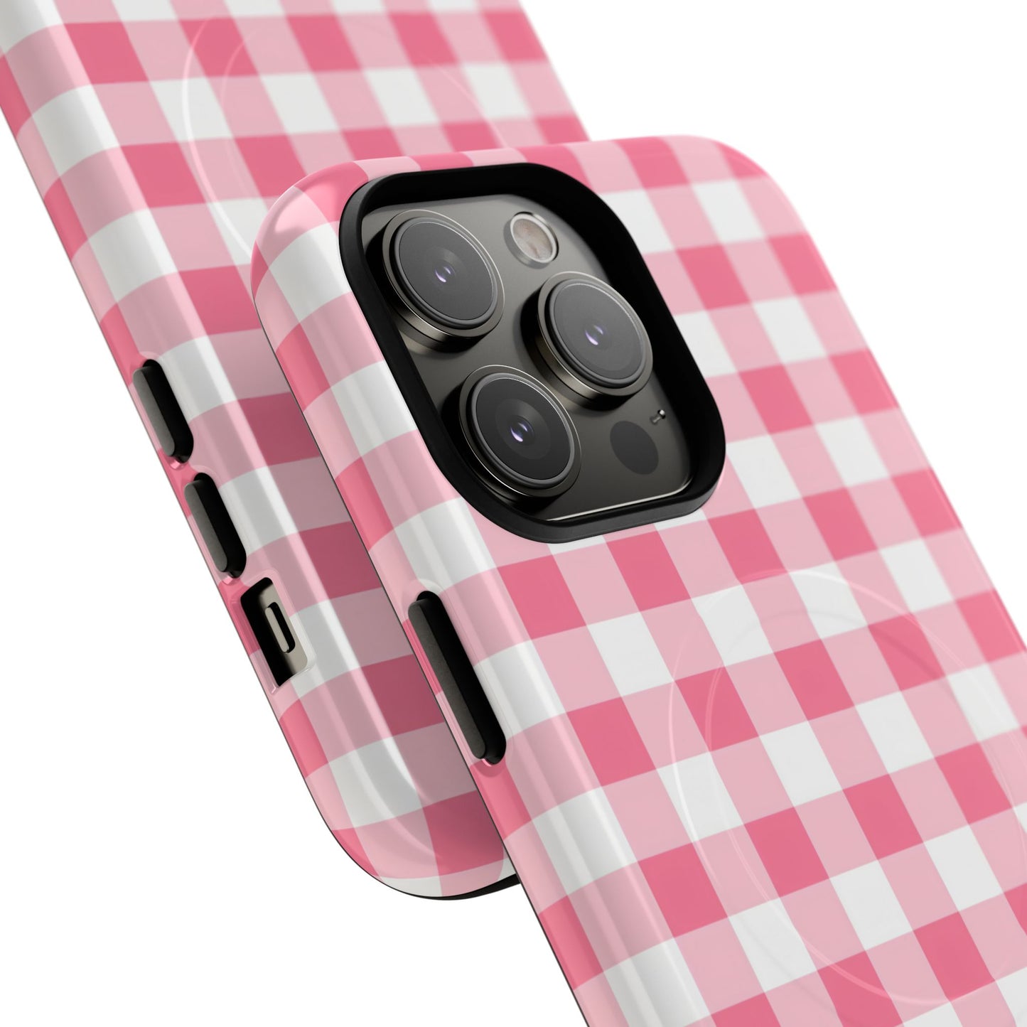 Gingham in Salmon - Magsafe Case