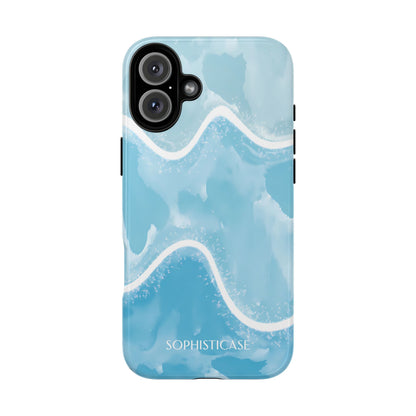 Serenity in Blue - Drop Proof Phone Case for iPhone, Samsung Galaxy and Google Pixel