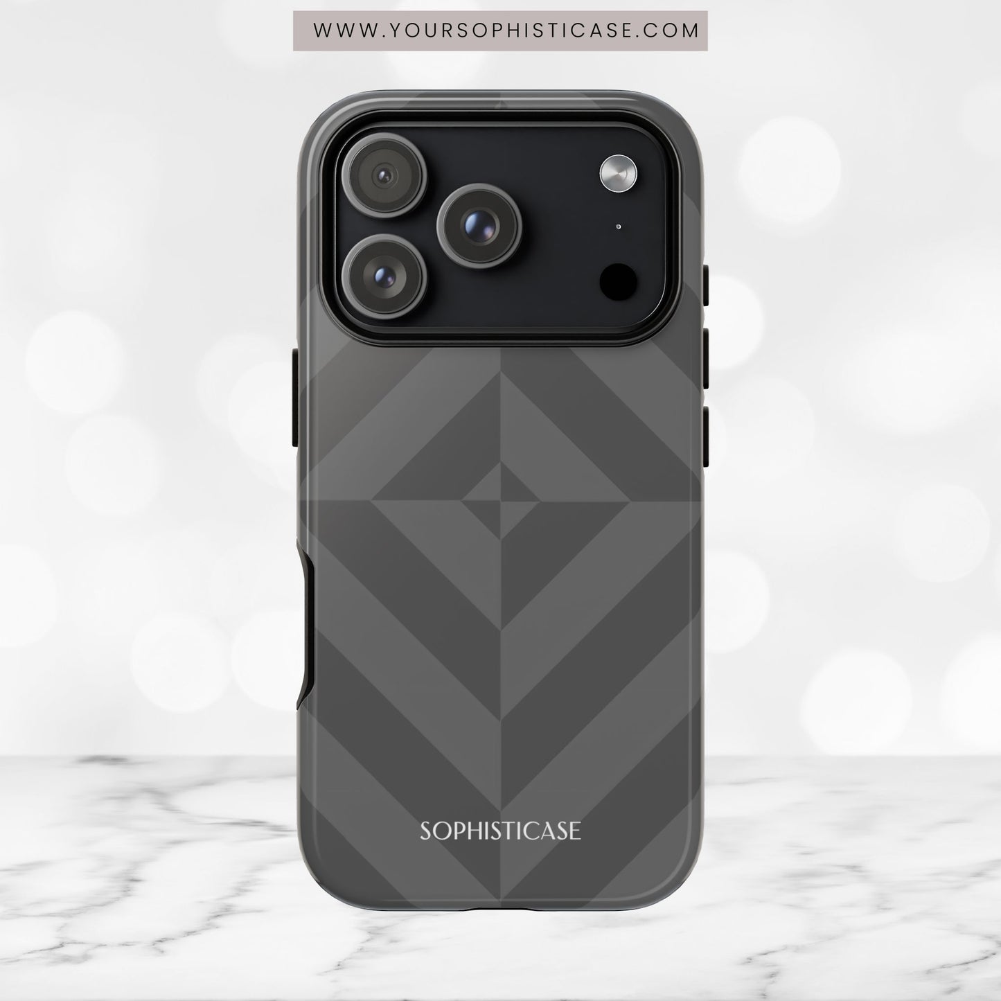 Zenergy in Charcoal Grey - iPhone Case, Samsung Galaxy Case, Google Pixel Case