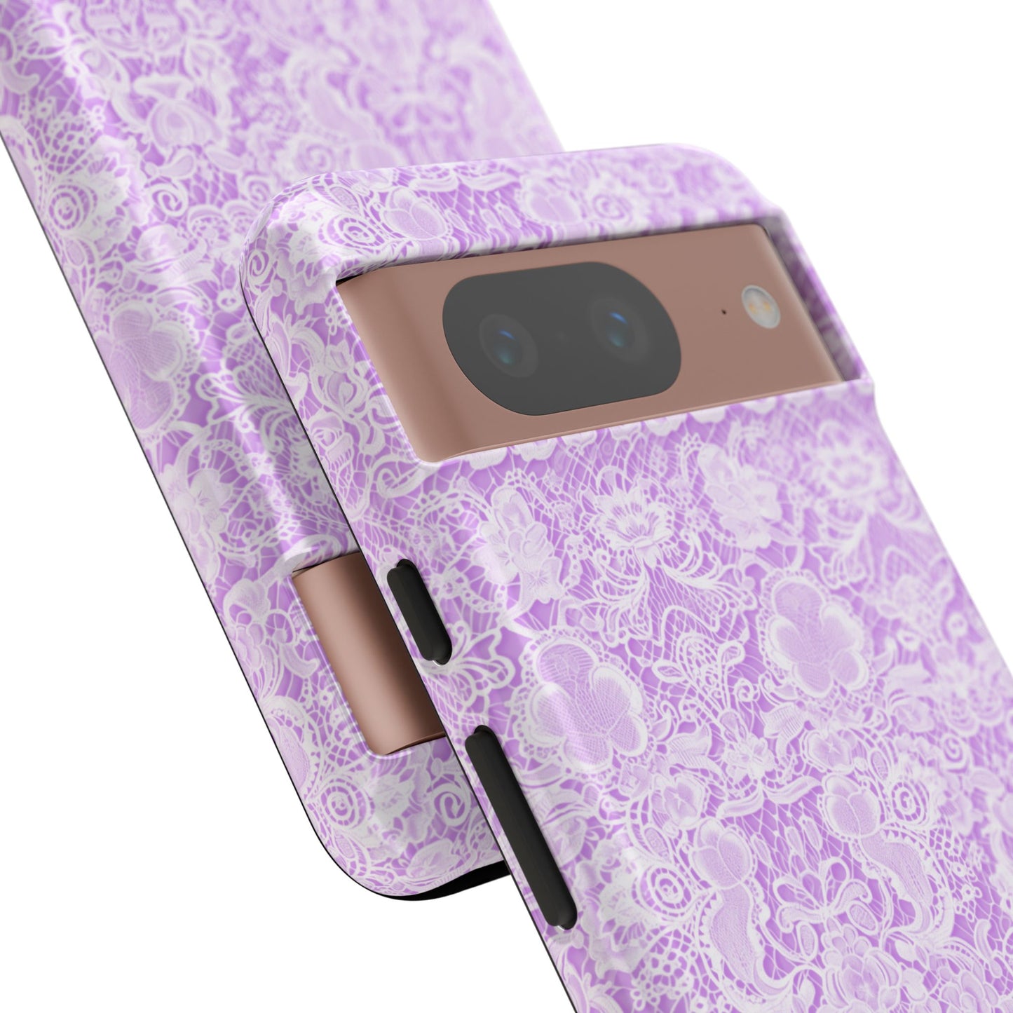 Luxe Lace in Purple - iPhone Case, Samsung Galaxy Case, Google Pixel Case